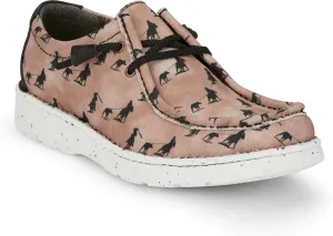 Justin Hazer Print Men's Loafers - Stylish Slip-On Shoes for Casual and Formal Wear, Comfortable and Durable Design