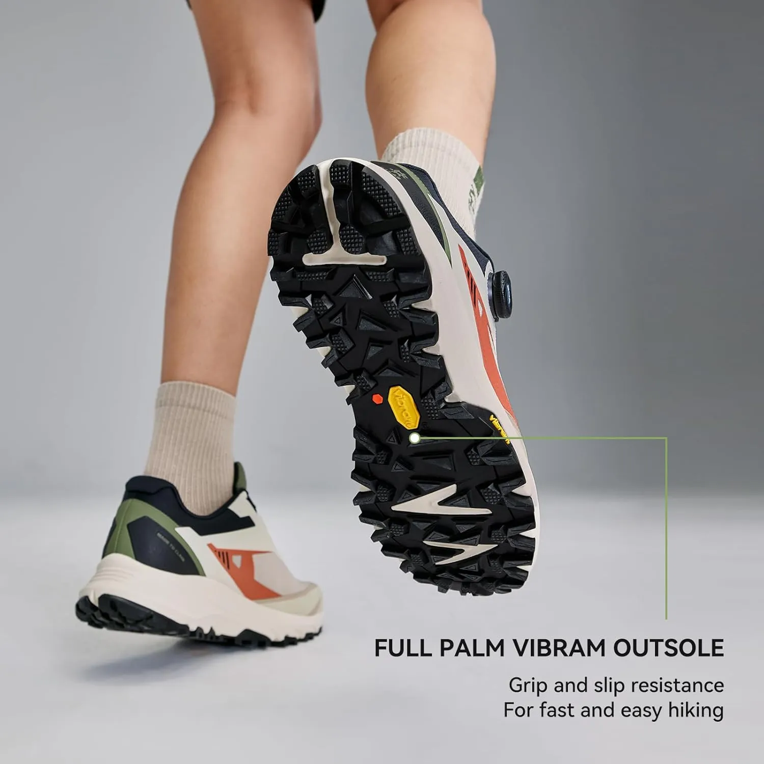 KAILAS Women's Kuocang BOA Hiking Shoe FLT Waterproof V Sole Non-Slip Shoes Lightweight Breathable Low Height Outdoor Trailing Trekking Shoes