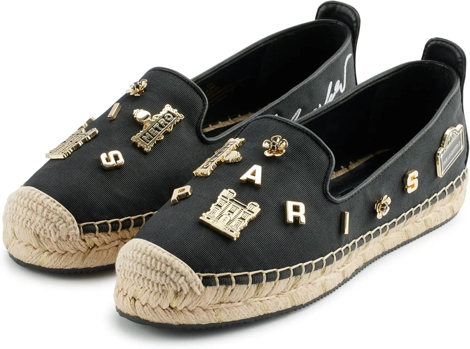 Karl Lagerfeld Paris Women's Cushioned Insole Everyday Michaela Rue Pins Shoe Platform