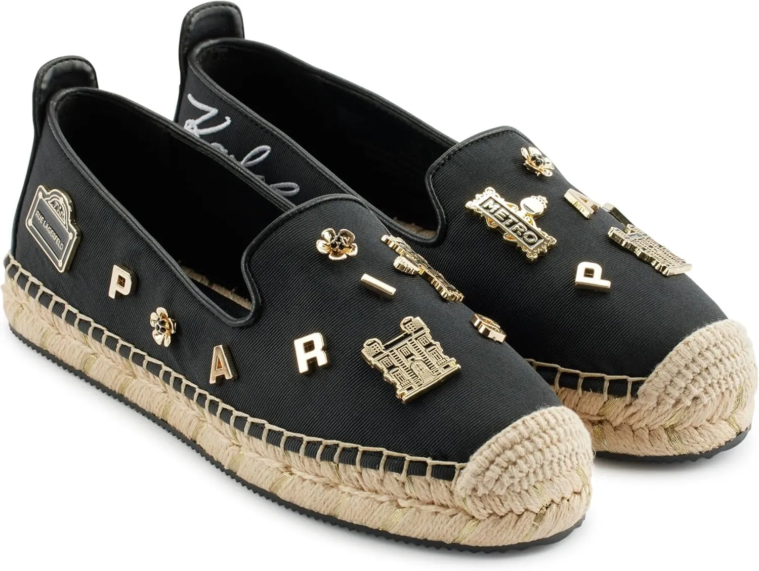 Karl Lagerfeld Paris Women's Cushioned Insole Everyday Michaela Rue Pins Shoe Platform