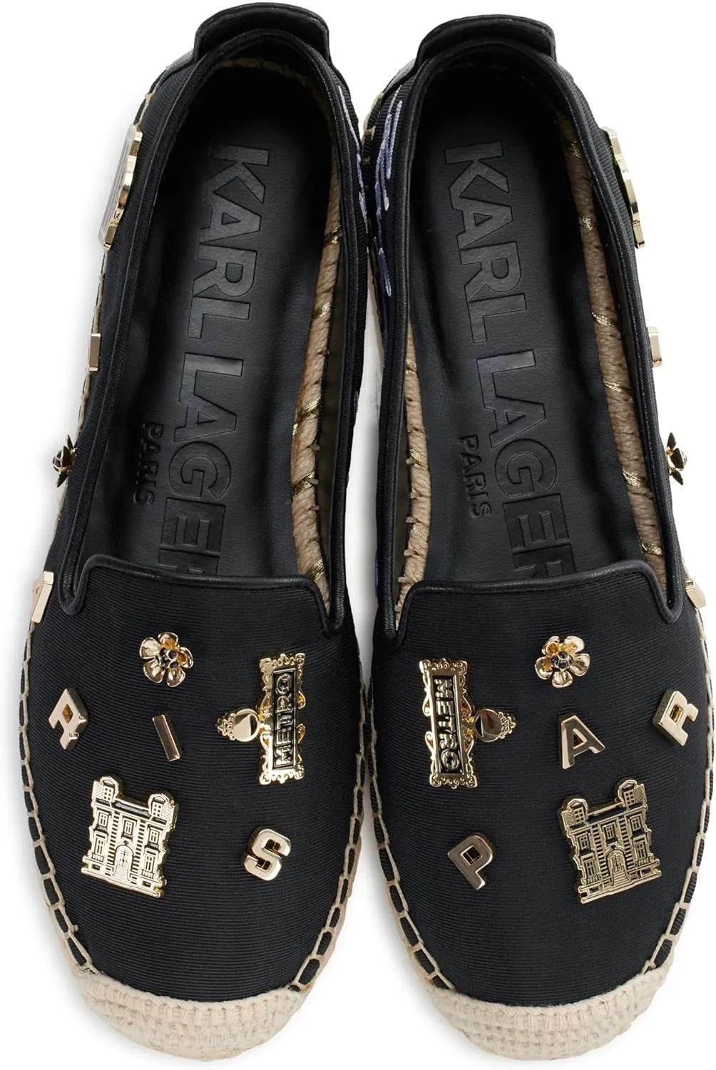 Karl Lagerfeld Paris Women's Cushioned Insole Everyday Michaela Rue Pins Shoe Platform