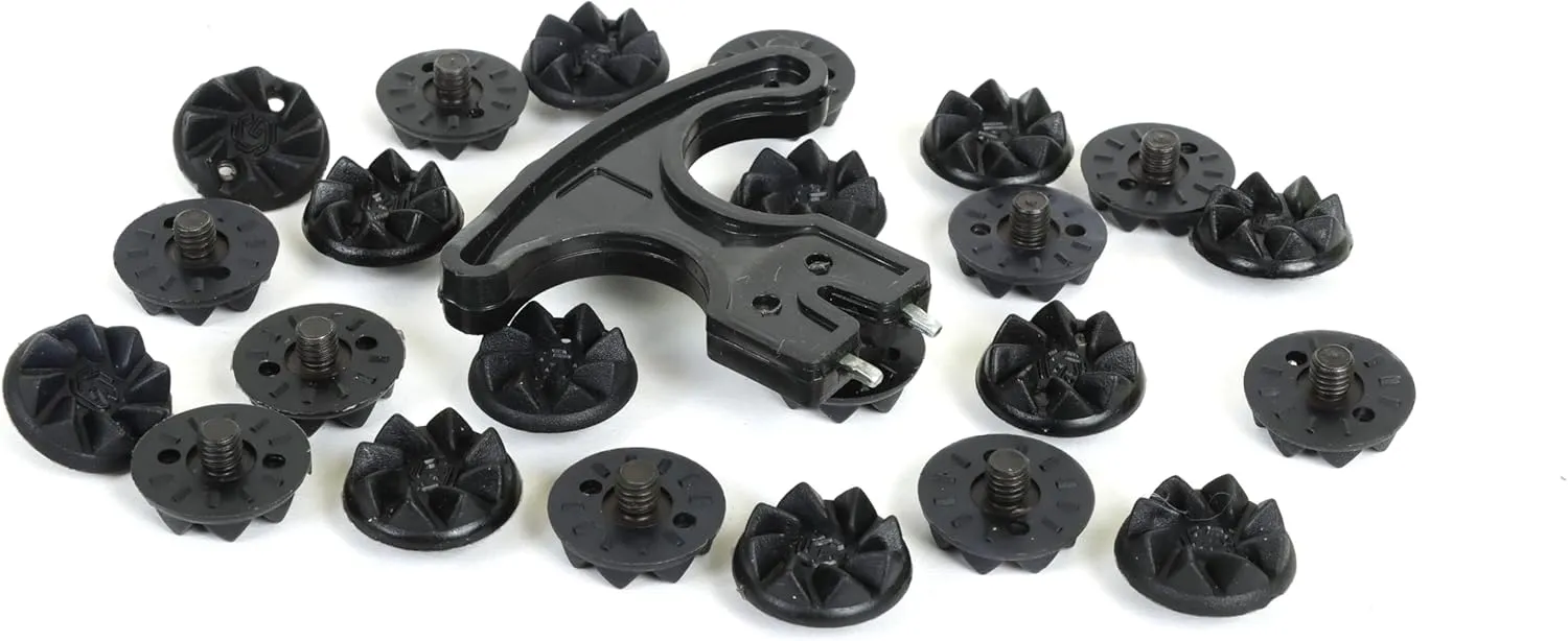 KD Willmax Universal Cricket Spikes (24pcs) – Fits All Major Brands – Soft, Durable & High-Traction Spikes for Pro Players