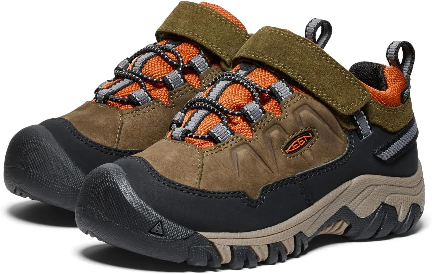 KEEN Kids' Targhee 4 Low Height Durable Comfortable Waterproof Hiking Shoe