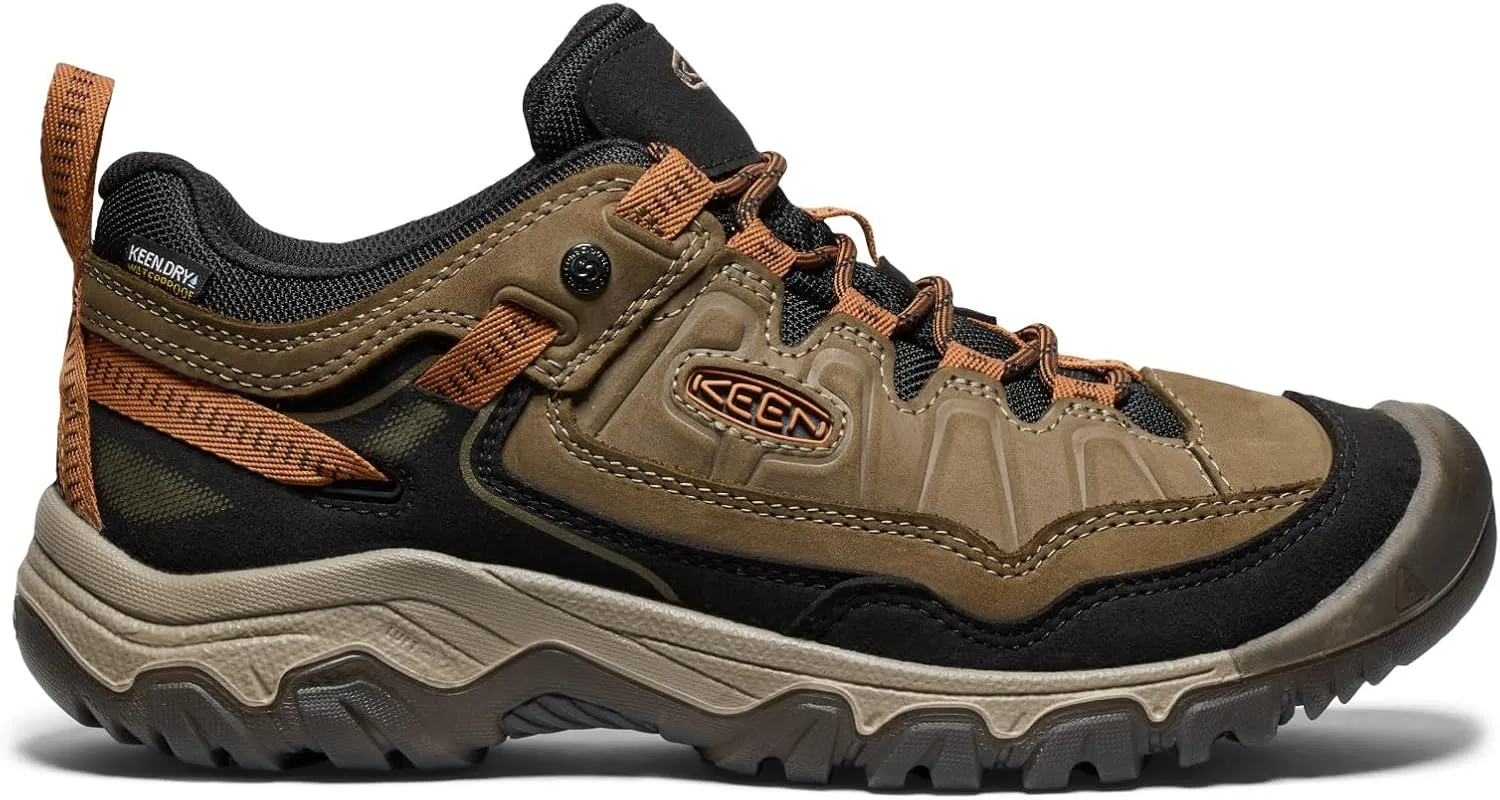 KEEN Men's Targhee 4 Low Height Durable Comfortable Waterproof Hiking Shoe