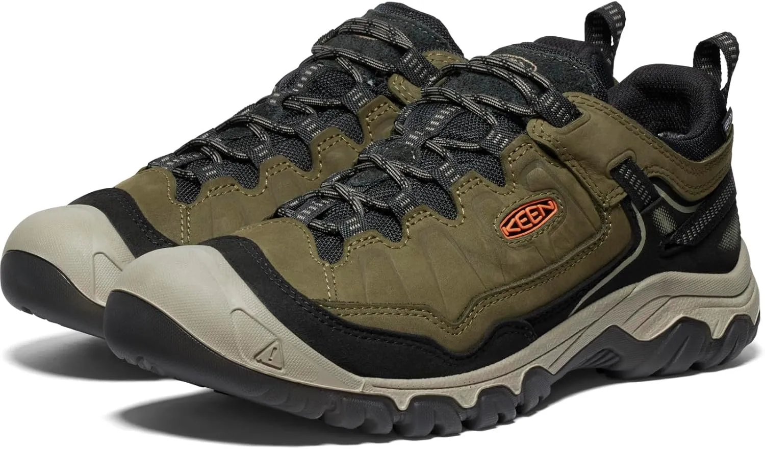 KEEN Men's Targhee 4 Low Height Durable Comfortable Waterproof Hiking Shoe