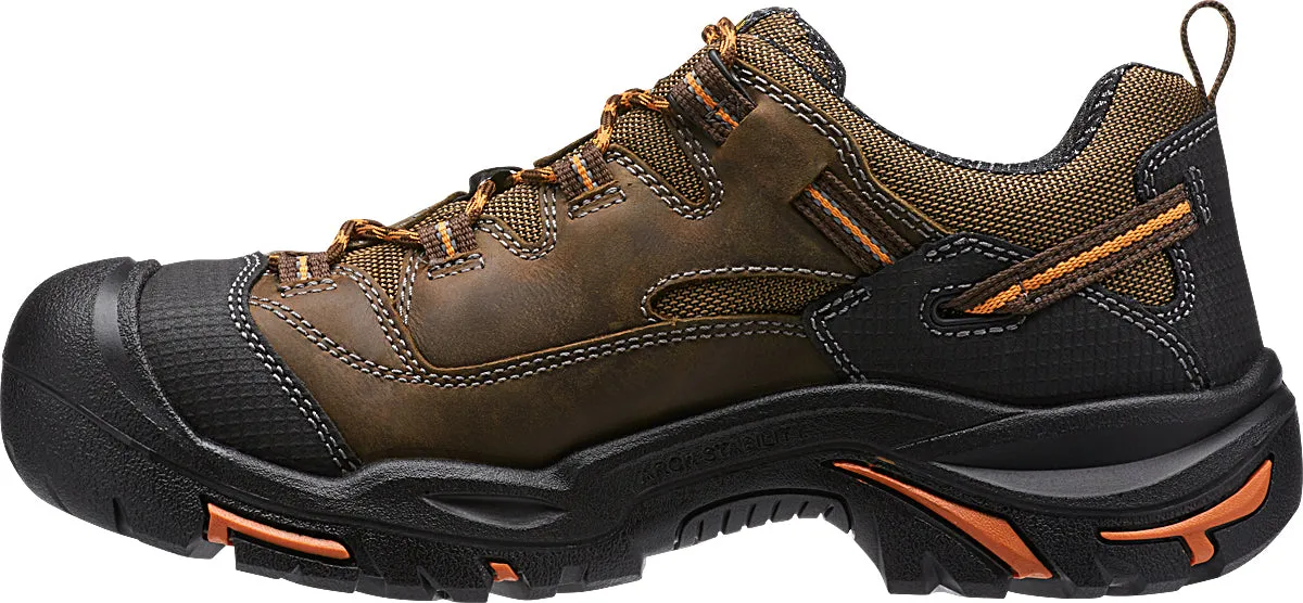 KEEN Utility Men's Braddock Low Waterproof Electrical Hazard Work Shoe