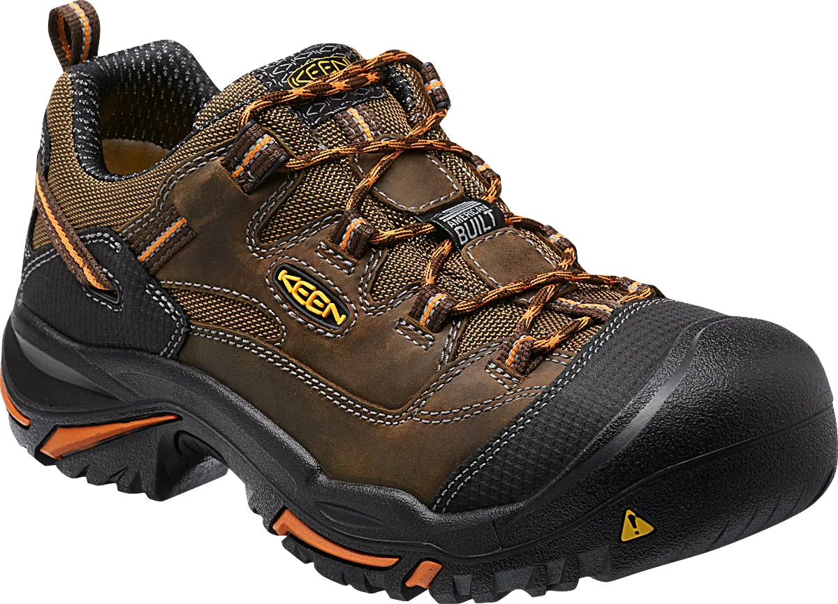 KEEN Utility Men's Braddock Low Waterproof Electrical Hazard Work Shoe
