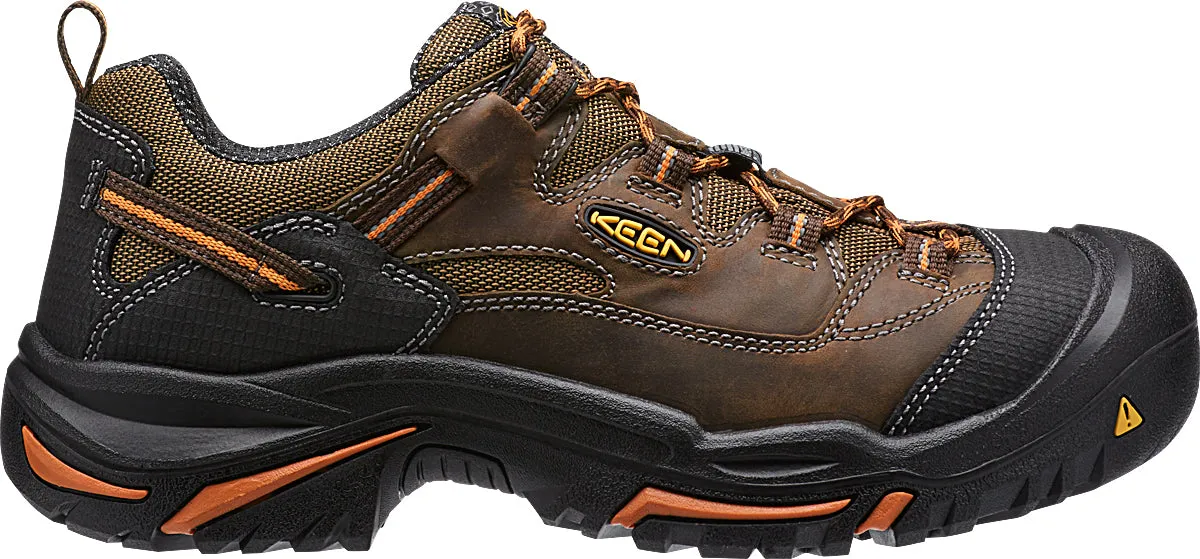 KEEN Utility Men's Braddock Low Waterproof Electrical Hazard Work Shoe