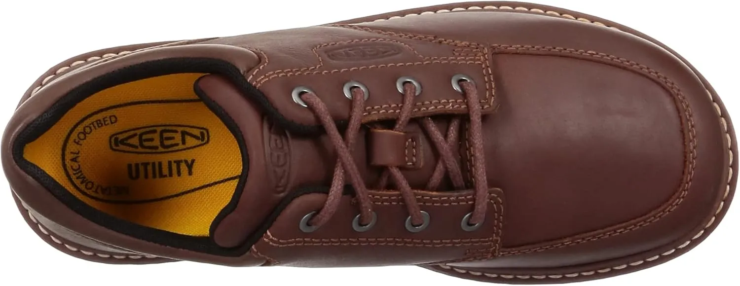 KEEN Utility Men's San Jose Oxford Low Soft Toe Industrial Wedge Work Shoe