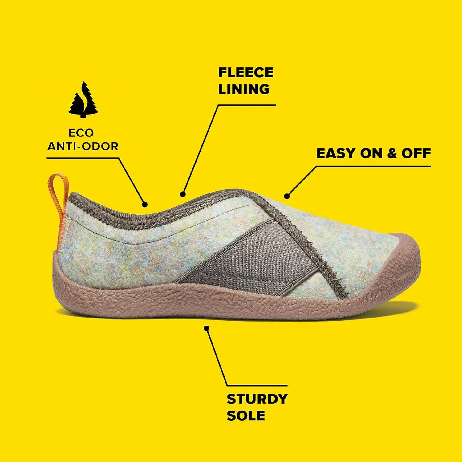 KEEN Women's Howser Wrap Low Height Casual Comfy Durable Slippers