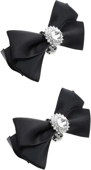 KESYOO 1Pair Detachable Rhinestone Shoe Buckles for Brides Elegant Shoe Ornaments Durable Decoration for Weddings Parties and Everyday Wear
