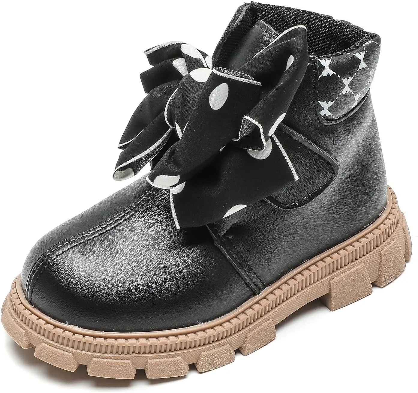 Kids Boots Bright Color Side Zipper Cute Ankle Boots
