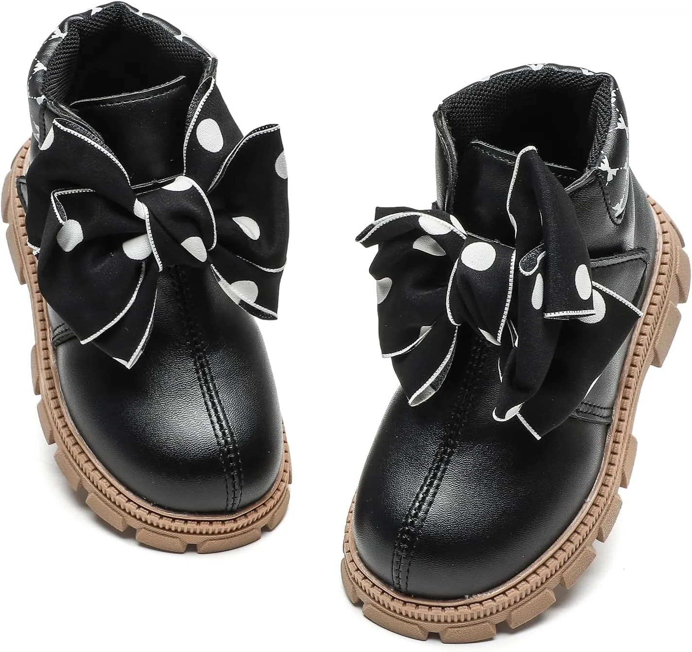 Kids Boots Bright Color Side Zipper Cute Ankle Boots