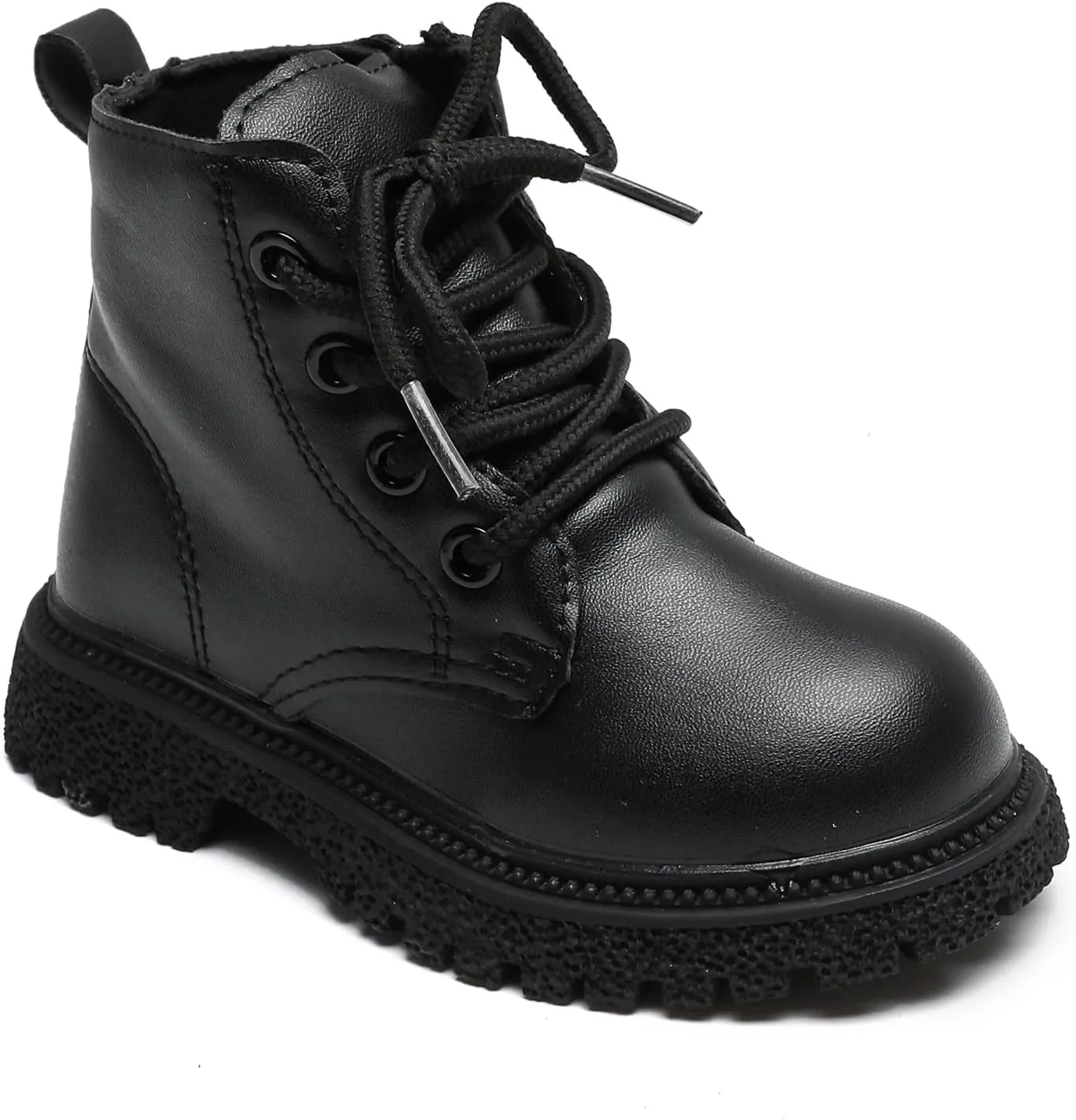 Kids Boots Bright Color Side Zipper Cute Ankle Boots