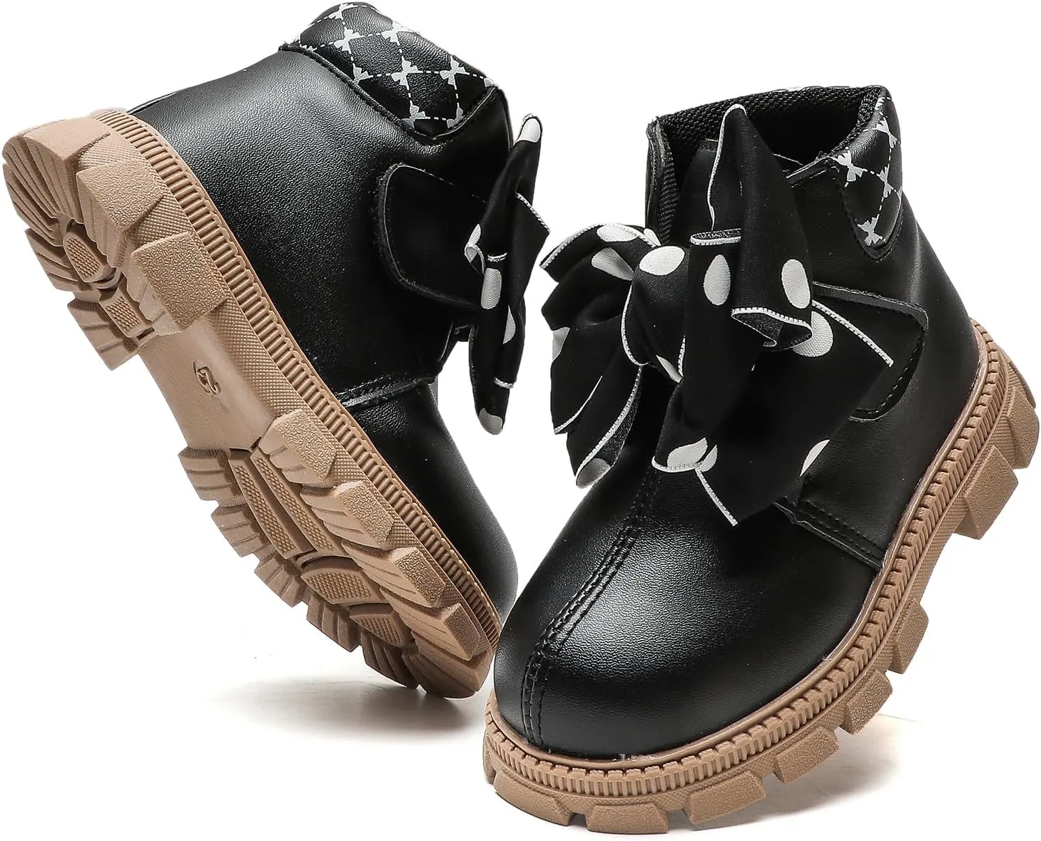Kids Boots Bright Color Side Zipper Cute Ankle Boots