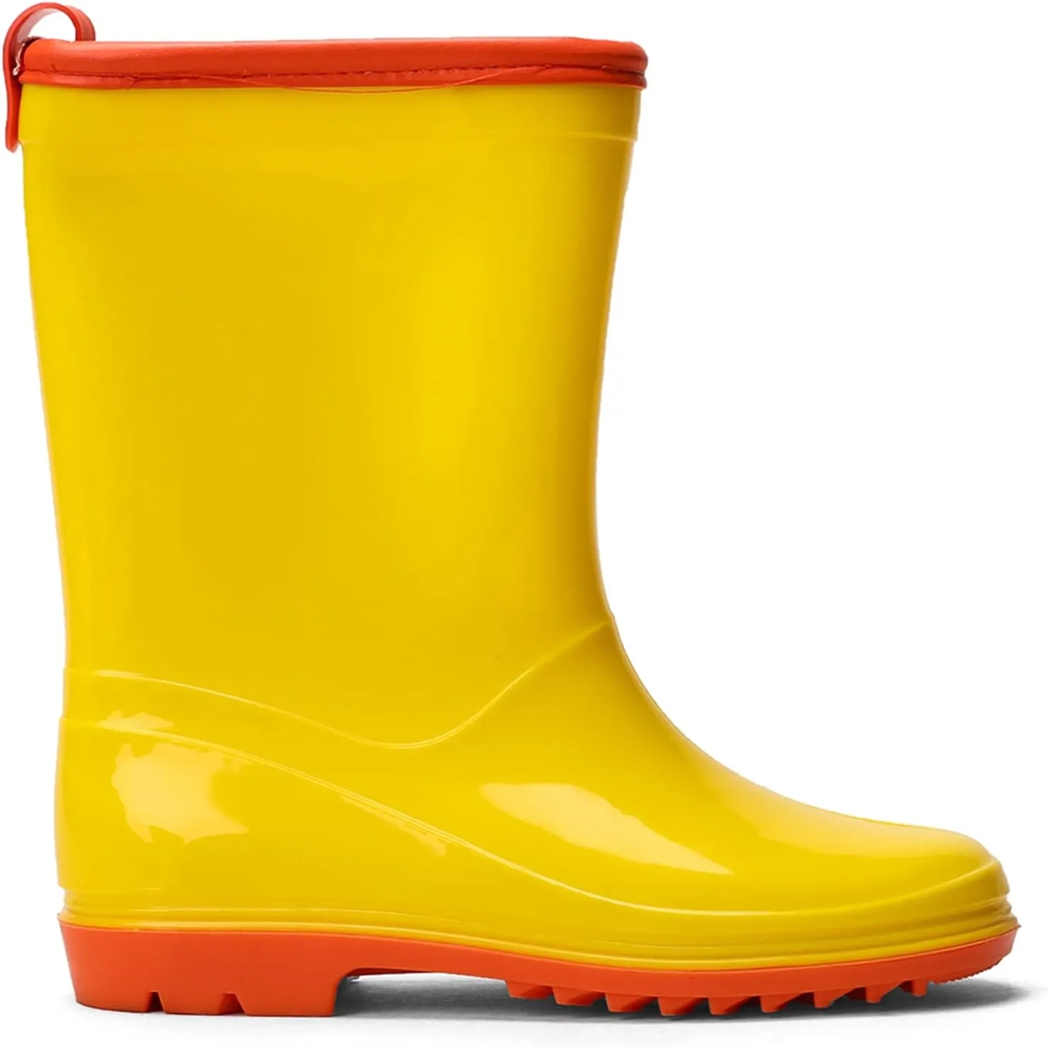 Kids Rain Boots Waterproof Rain Boot with Easy On for Toddler/Little Kid/Big Kid