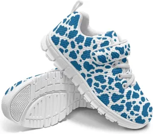 Kids Spring Casual Sneakers Size 11 to 15,Boys Cartoon Single Buckle Jogging Shoes Girls Uniform-Dress Shoes