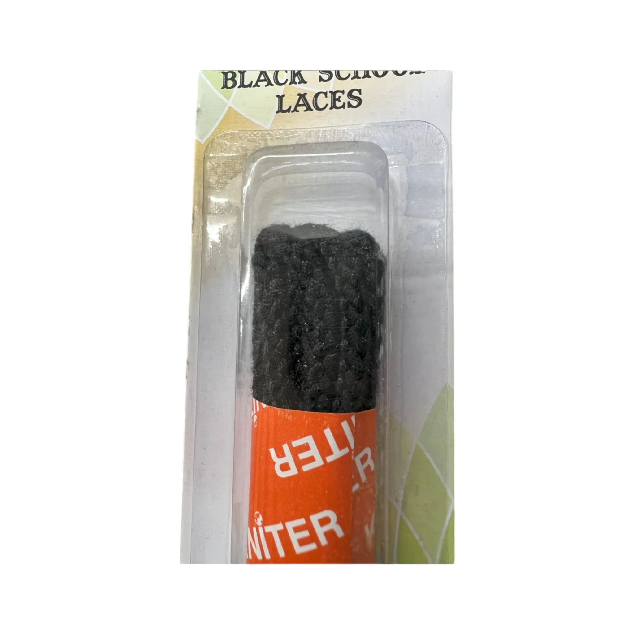 Kniter Brand Durable Black Round Shoe Laces 75cm (1 Pair) - F
