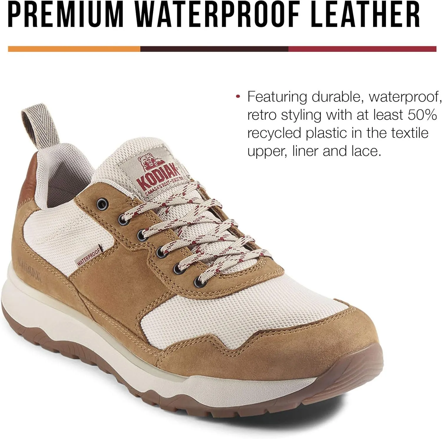 Kodiak Men's Low-Cut Skogan Waterproof Hiking Shoe
