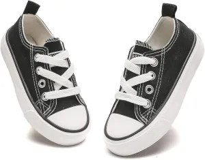 Komfyea Boys and Girls Soft Sole Toddler Little Kids Sneaker Shoes
