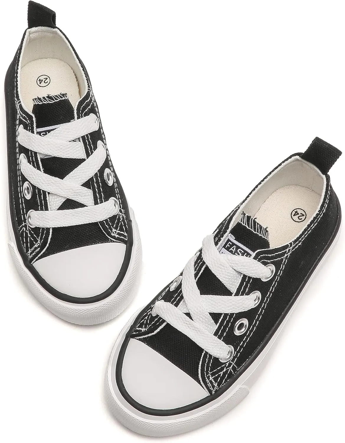 Komfyea Boys and Girls Soft Sole Toddler Little Kids Sneaker Shoes