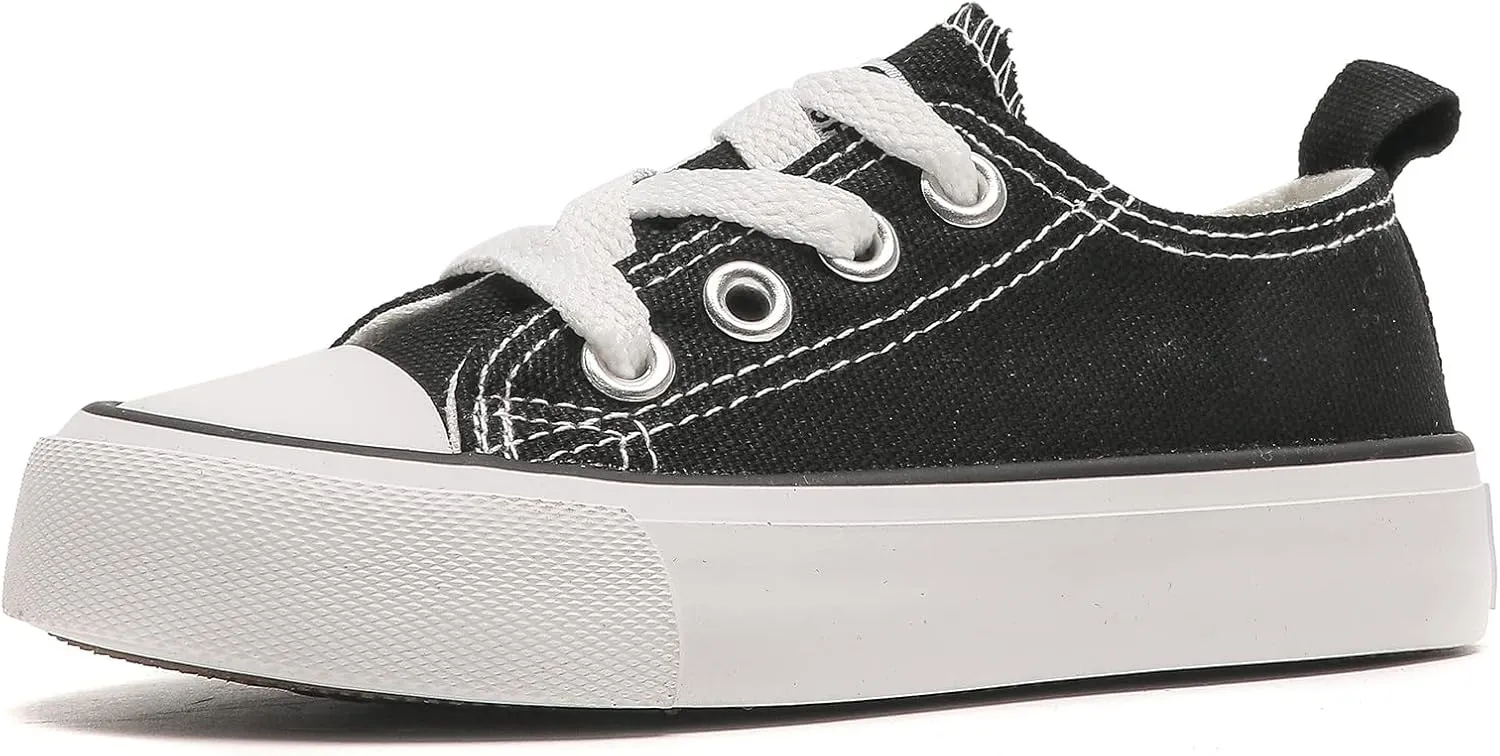 Komfyea Boys and Girls Soft Sole Toddler Little Kids Sneaker Shoes