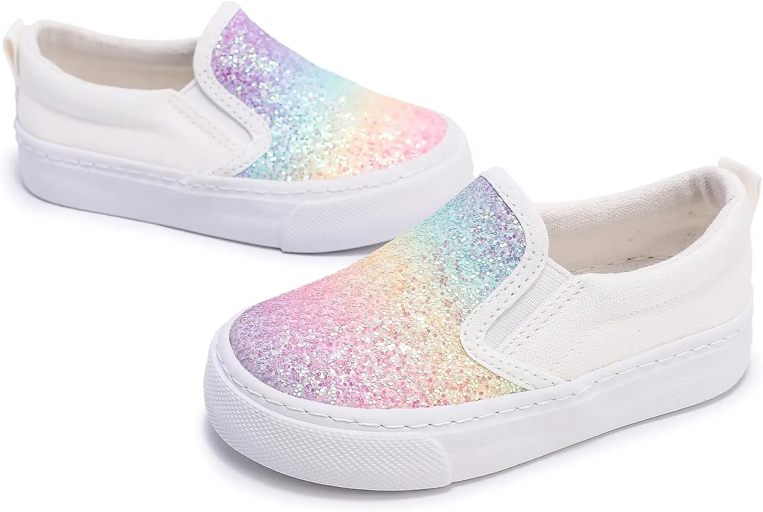Komfyea Boys and Girls Soft Sole Toddler Little Kids Sneaker Shoes