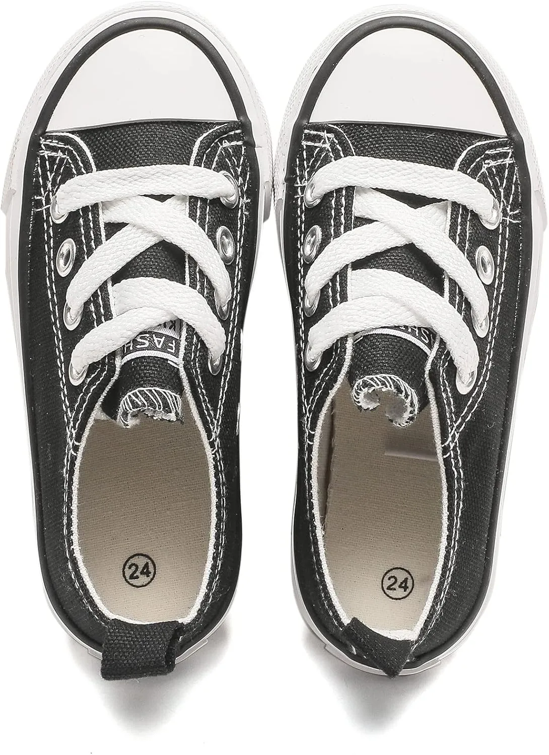 Komfyea Boys and Girls Soft Sole Toddler Little Kids Sneaker Shoes