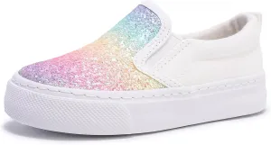 Komfyea Boys and Girls Soft Sole Toddler Little Kids Sneaker Shoes