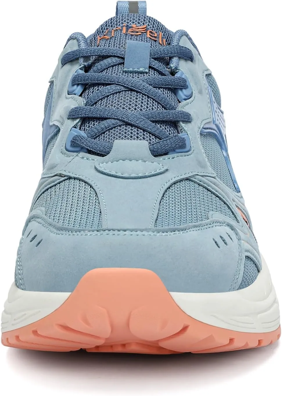 Kricely Men's Walking Shoes Breathable Tennis Running Shoes Lace Up Non Slip Sneakers Athletic Gym Sports Shoes for Men