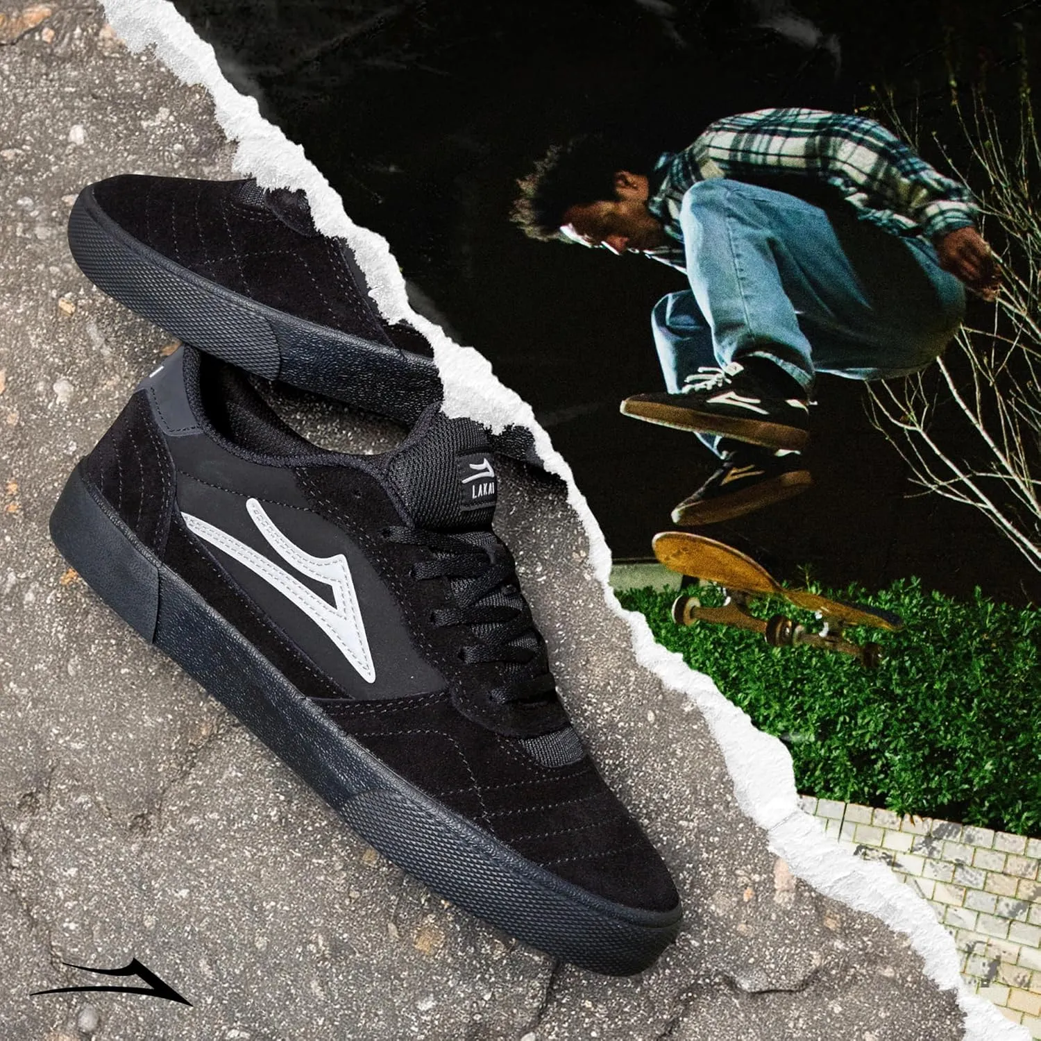 Lakai Men’s Cambridge Low-Top Skateboarding Shoe