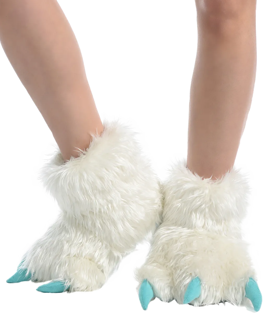 LazyOne Yeti Kid and Adult Paw Slipper