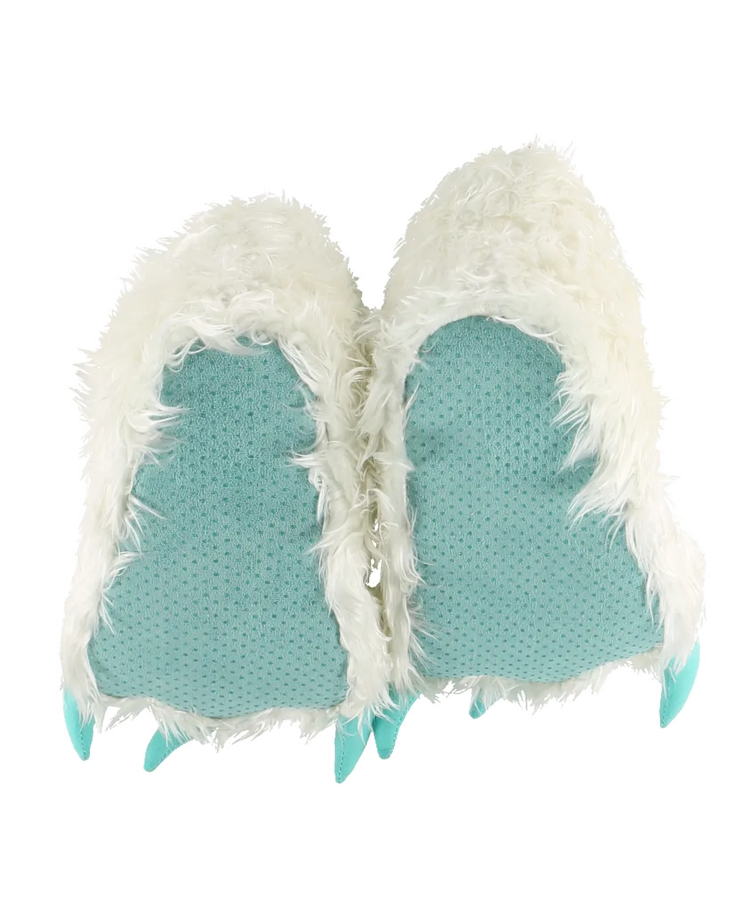 LazyOne Yeti Kid and Adult Paw Slipper