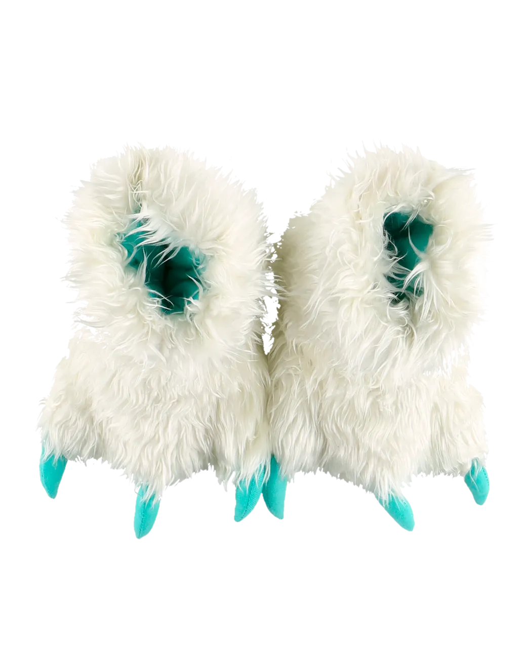 LazyOne Yeti Kid and Adult Paw Slipper