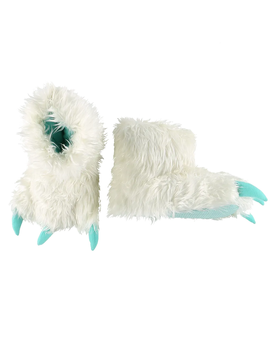 LazyOne Yeti Kid and Adult Paw Slipper