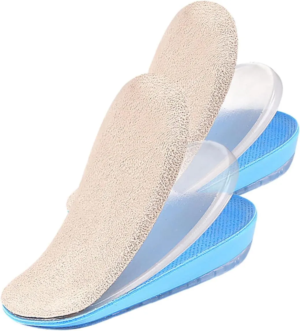 LIFKOME Heightening Rear Pad for Shoes Self Adhesive Gel Heel Cushion Easy to Use Insoles for Leg Length Difference