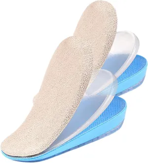 LIFKOME Heightening Rear Pad for Shoes Self Adhesive Gel Heel Cushion Easy to Use Insoles for Leg Length Difference