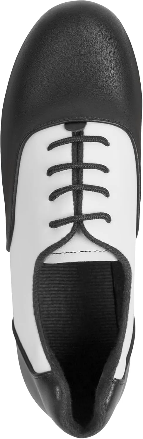 Linodes PU Leather Lace Up Tap Shoe Dance Shoes for Women and Men's Dance Shoes Colorful