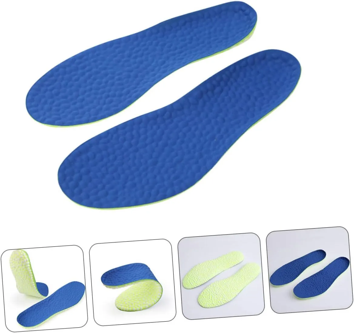MAGICLULU 1 Pair Breathable TPU Shoe Insoles Comfortable Inserts for for for Running Walking and Everyday Use