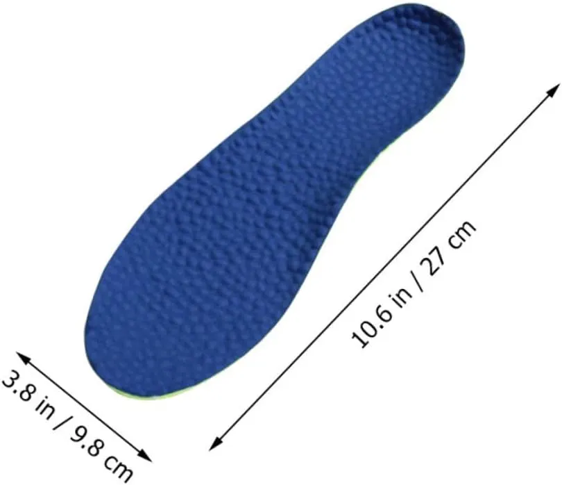 MAGICLULU 1 Pair Breathable TPU Shoe Insoles Comfortable Inserts for for for Running Walking and Everyday Use