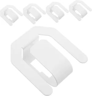 MAGICLULU Slipper Hanger Set 5pcs Wall-Mounted Rack No-Screw Easy Install Stylish Space-Saving for Bathroom