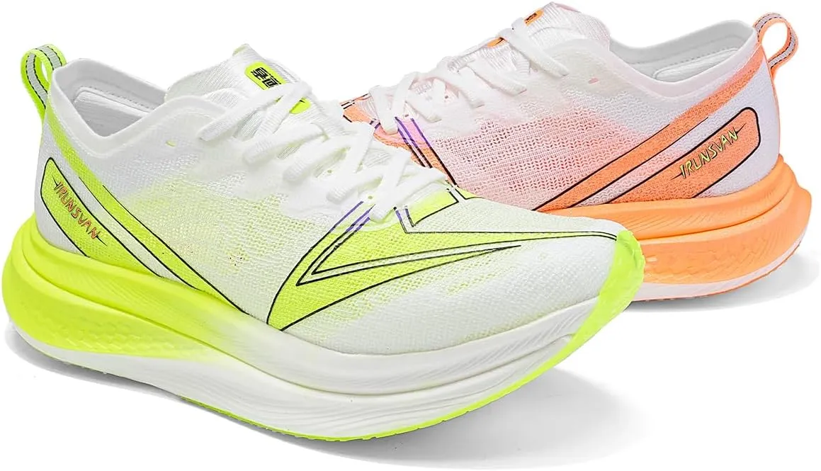 Marathon Carbon Plate Running Shoes Shock Absorption Ultra-Light Sports Shoes Rebound Technology Outdoor Men Sneakers