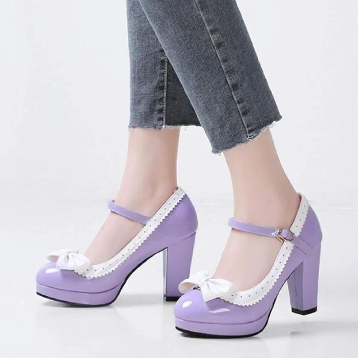 Mary Jane Women's High Heels, Flexible Formal Shoes