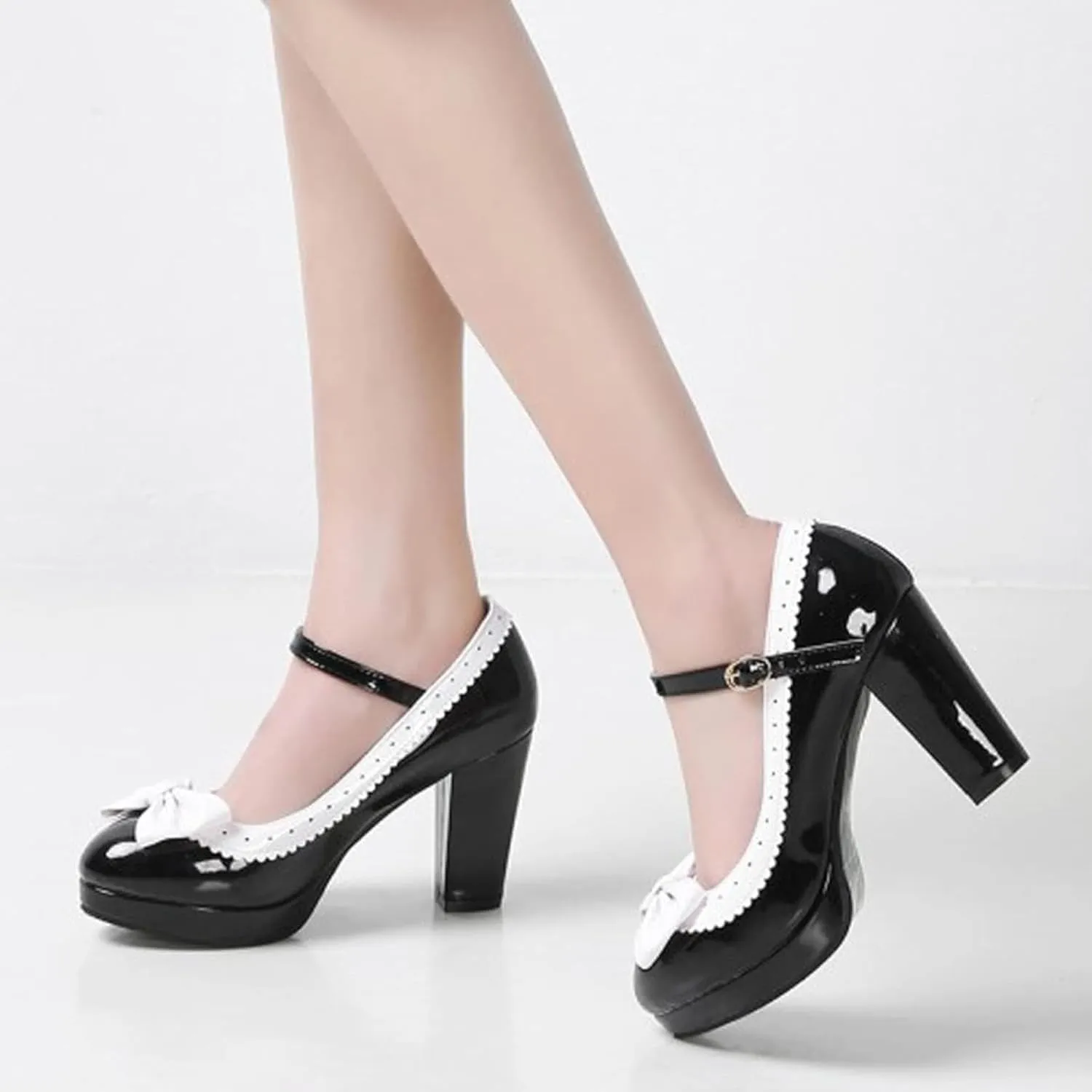 Mary Jane Women's High Heels, Flexible Formal Shoes