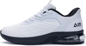Mens Air Athletic Running Shoes Easy Slip On Tennis Sneakers Lightweight Comfortable Gym Walking Shoes for Men