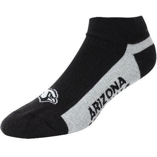 Men's Arizona Cardinals For Bare Feet Marathon Tonal No-show Socks