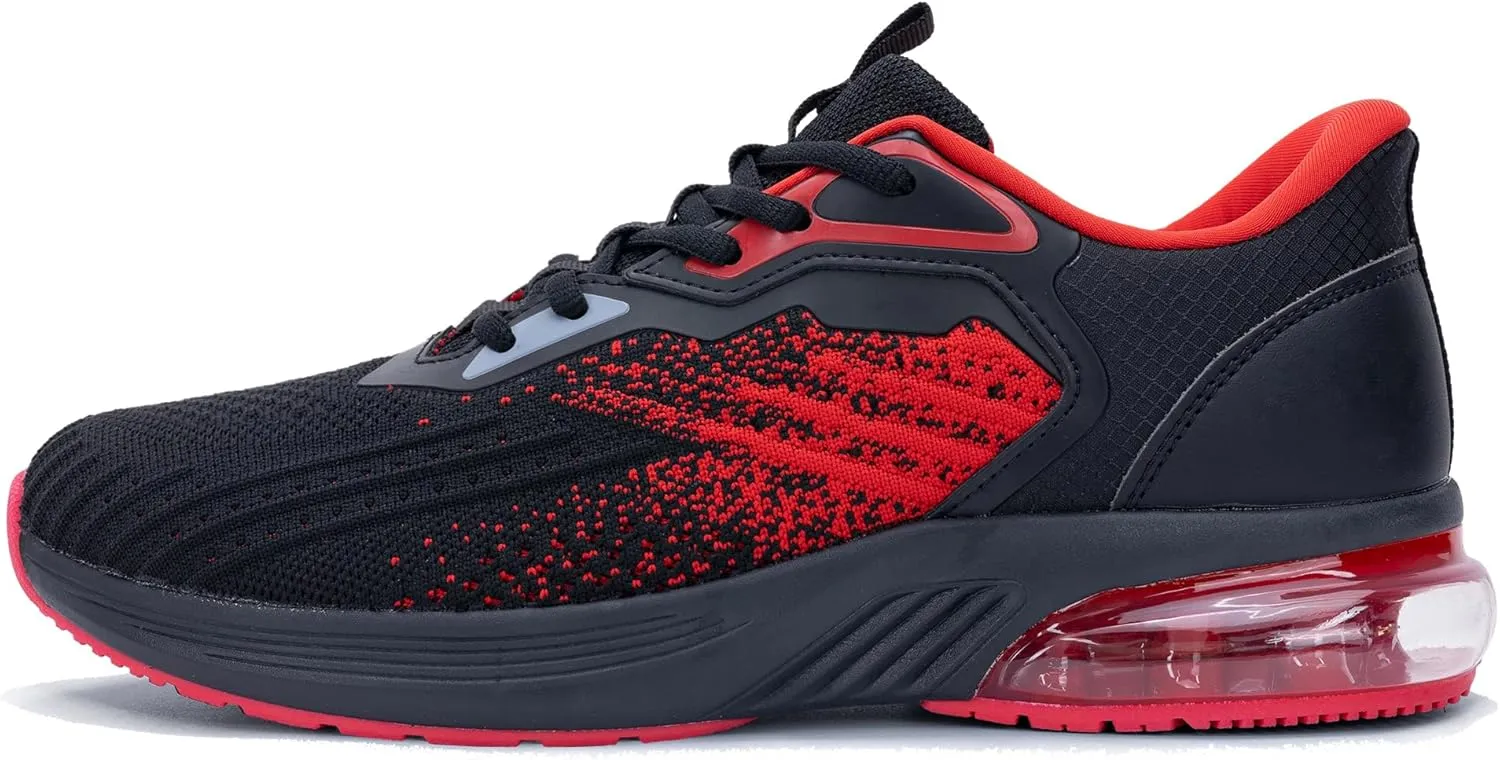 Mens Athletic Running Shoes Easy Slip On Tennis Sneakers Lightweight Comfortable Gym Walking Shoes for Men