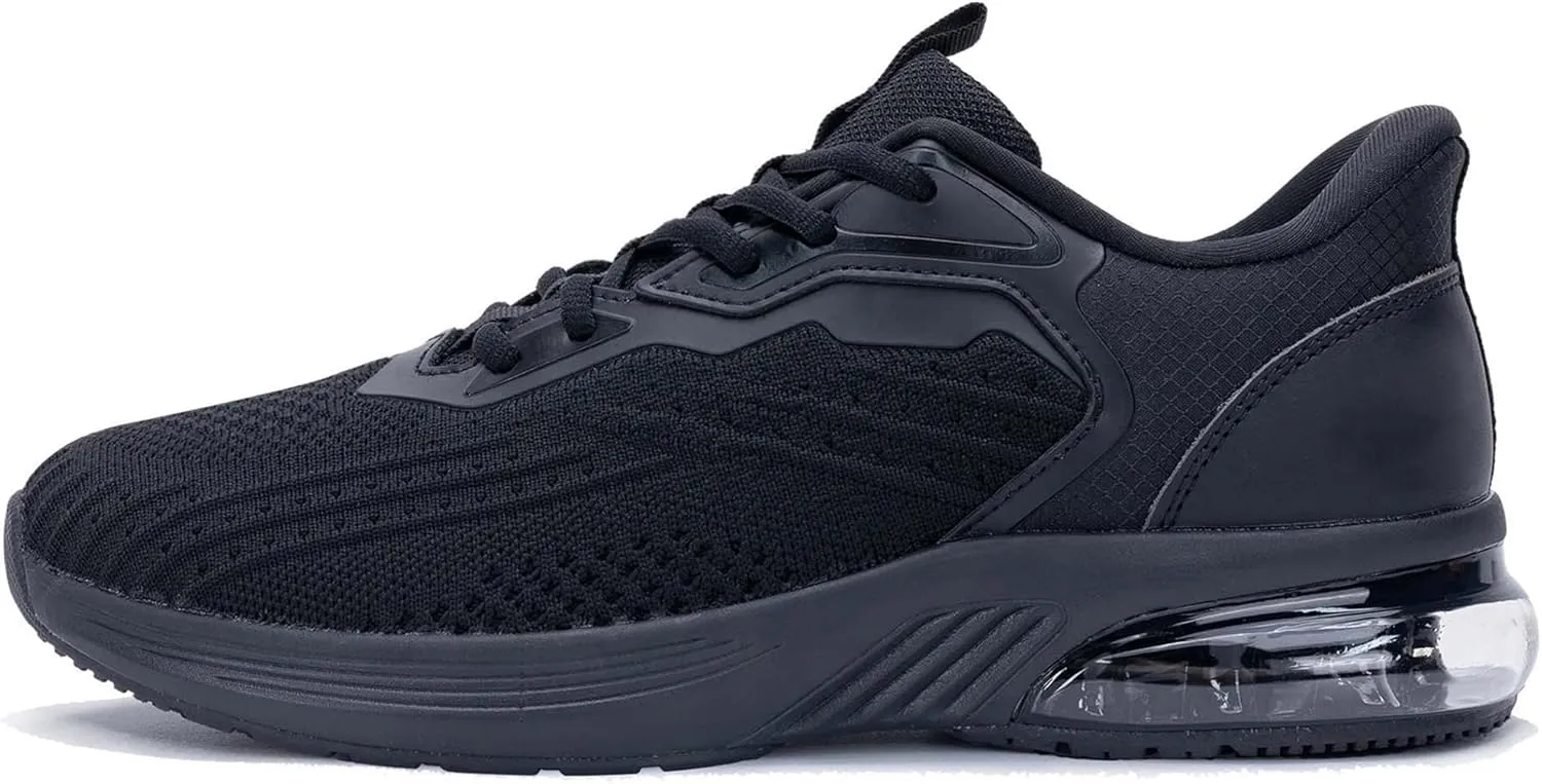 Mens Athletic Running Shoes Easy Slip On Tennis Sneakers Lightweight Comfortable Gym Walking Shoes for Men