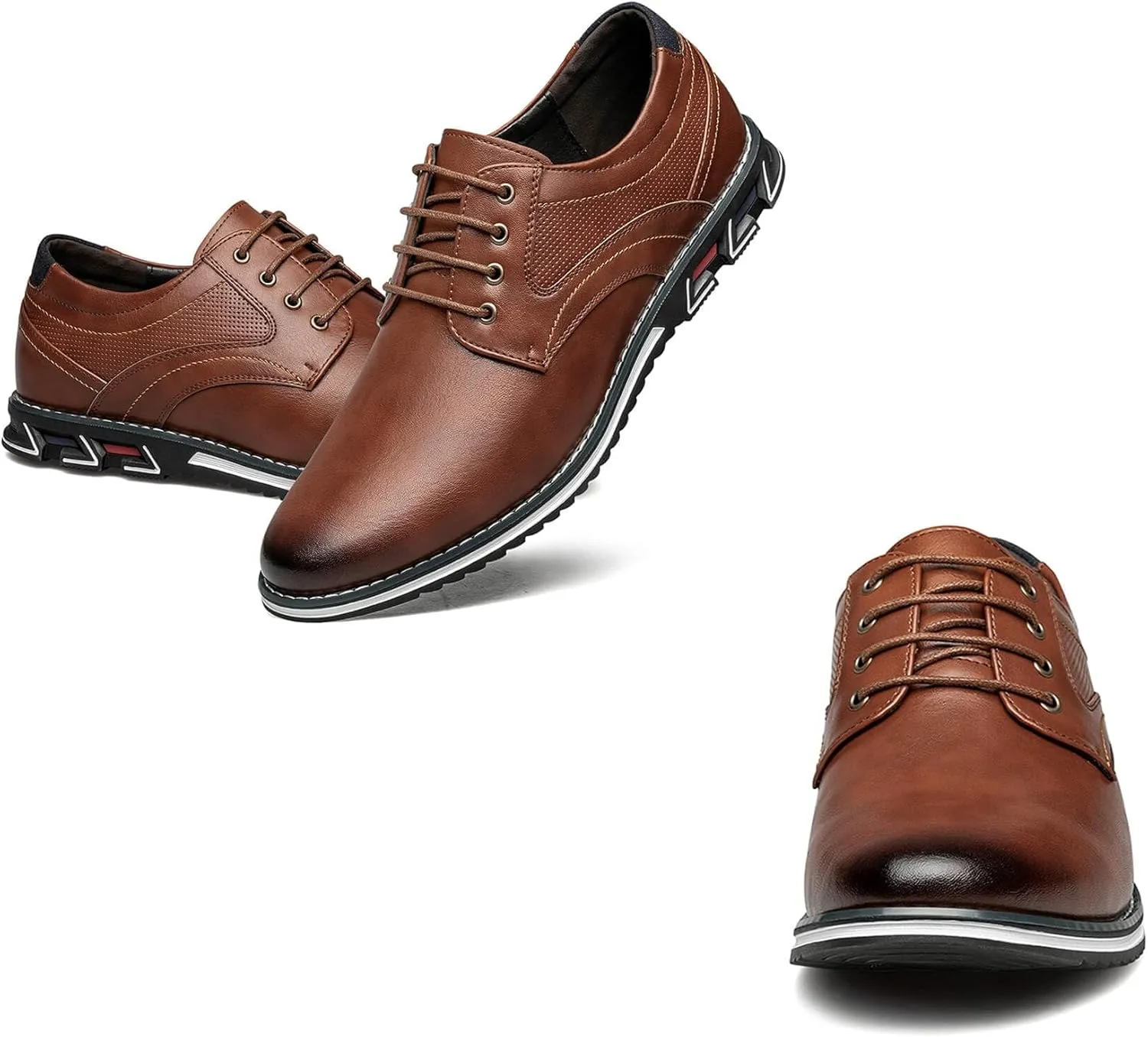 Men's Dress Shoes Comfort Soft Men Oxford Superior Flexural Leather Fashion Dress Sneakers Business Casual Derby Shoe