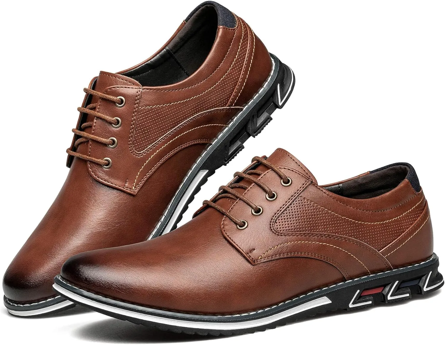 Men's Dress Shoes Comfort Soft Men Oxford Superior Flexural Leather Fashion Dress Sneakers Business Casual Derby Shoe